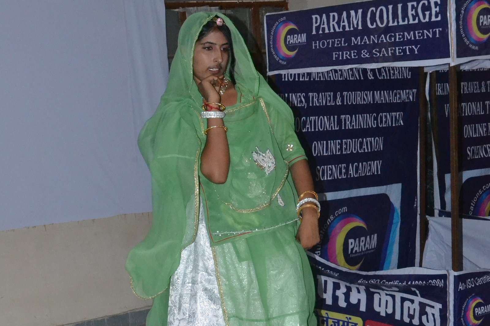 Annual academic orientation event inside college auditorium