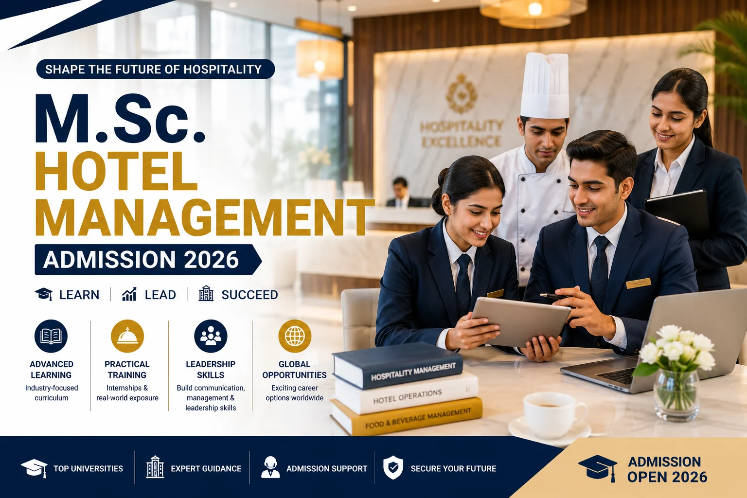 M.Sc. Hotel Management Admission Guide: Everything You Need to Know