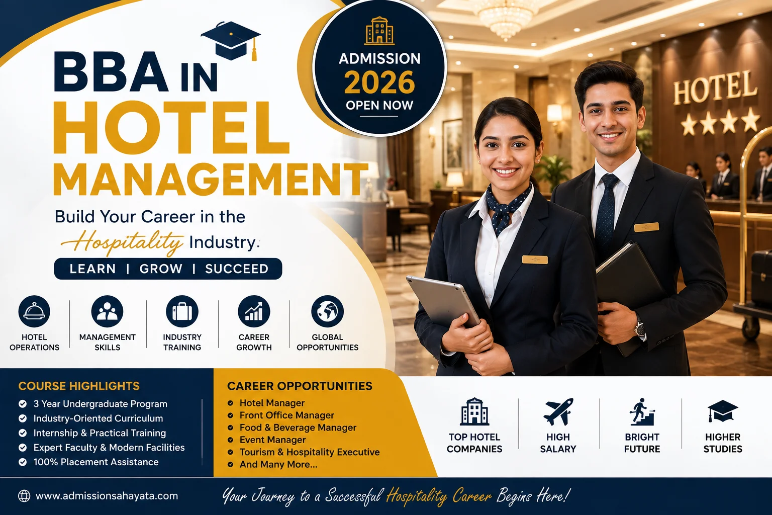 BBA in Hotel Management: A Complete Student Career Guide