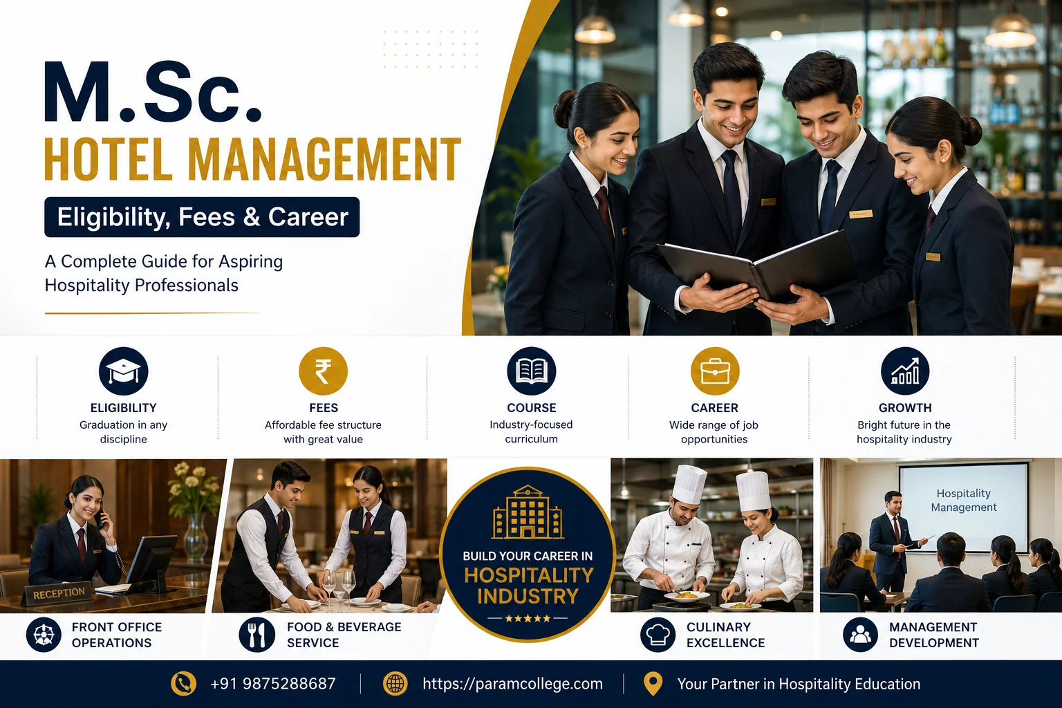 M.Sc. Hotel Management Eligibility, Fees & Career